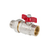 Photo VALTEC Ball valve ENOLGAS BASIC with union nut, Rp-R, d - 1/2" [Code number: S.227.04]