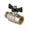 Photo VALTEC Ball valve PERFECT, lever butterfly type, Rp-R, d - 1" [Code number: VT.318.N.06]
