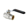 Photo VALTEC Ball valve PERFECT, steel lever, Rp-Rp, d - 1 1/2" [Code number: VT.314.N.08]