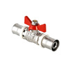 Photo VALTEC Ball valve with pressing connection, lever butterfly type, d - 16 [Code number: VT.243.N.1616]