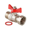 Photo VALTEC Ball valve with union nut, Rp-R, d - 1" [Code number: VT.260.N.0606]