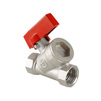 Photo VALTEC Ball valve with solid for use in apartments, Rp-Rp, d - 1/2" [Code number: VT.290.N.04]