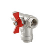 Photo VALTEC Ball valve with integrated straight filter, lever butterfly type, Rp-Rp, d - 1/2" [Code number: VT.294.N.04]