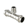 Photo VALTEC T-piece with male thread, stainless steel, d - 15х1/2" [Code number: VTi.933.I.150415]