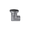 Photo ATT Drain MINI, single-hull, cover "S" sealed, horizontal, with siphon trap, mesh strainer and grating, DN110 [Code number: Dm200/110H1S]