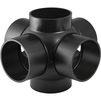 Photo Geberit HDPE Double branchball 88.5°, connections 90° offset, d160mm, d1 110mm [Code number: 369.610.16.1]