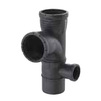 Photo Geberit Silent-Pro Combined branch fitting 87,5°, right, d110, d1 110, d2 50 [Code number: 393.565.14.1]