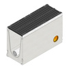 Photo HAURATON DRAINFIX CLEAN 300 Filter substrate channel system, 01 H type, end piece, with galvanised angle housing, D400, filter tube with geotextile, 1000x390x630 mm (price on request) [Code number: 97020]