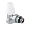 Photo VALTEC Angled thermostatically controlled valve with additional sealing, d 1/2" [Code number: VT.031.NR.04]