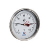 Photo VALTEC Thermometer BT-51 with back connection, 0-120°, case diameter 100 mm, G 1/2" [Code number: БТ-51]