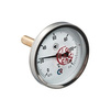 Photo VALTEC Thermometer BT-31 with back connection, 0-120°, case diameter 63 mm, G - 1/2" [Code number: БТ-31]