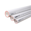 Photo VALTEC Fiberglass reinforced polypropylene pipe PP-FIBER, PN 20, white, d - 20, length 2 m, price for 1 m [Code number: VTp.700.FB20.20.02]