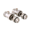 Photo VALTEC Double-pipe H valve for floor level delivery EUROCONUS, d - 3/4", d1 - 1/2" [Code number: VT.345K.N.E04]