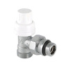 Photo VALTEC Thermostatic angular valve with a self-sealing one-end threaded pipe and passage to the «eurocone», d - 1/2" [Code number: VT.031.NER.04]