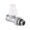 Photo VALTEC Thermostatic straight valve with a self-sealing one-end threaded pipe and passage to the «eurocone», d - 1/2" [Code number: VT.032.NER.04]