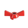 Photo VALTEC Valve butterfly handle, red, d - 1/2"-3/4" [Code number: VT.220.R.04]