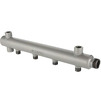 Photo VALTEC Stainless-steel manifold (pipe DN 40), with center-spacing of 100 mm, 4 outlets, male, d - 1", d1 - 1/2" [Code number: VTc.510.BS.060404]