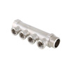 Photo VALTEC Linear manifold with female connections, 2 outlets, d - 3/4", d1 - 1/2" [Code number: VTc.550.N.0502]