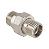 Photo VALTEC Straight union pipe, nickel plated, with coupling nut, male-male, d - 1/2" [Code number: VTr.728.N.0004]