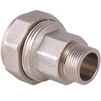 Photo VALTEC Compression fitting for steel pipes with passage male thread, d 15, d1 1/2" [Code number: VTr.801.N.0404]