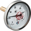 Photo VALTEC thermometer with back connection, 0-160°, case diameter 63 mm, G 1/2" [Code number: БT-31]