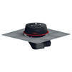 Photo Hutterer & Lechner Safety roof drain, horizontal, with bitumen membrane, heating and height-adjustable inlet edge, DN75 [Code number: HL 64.1HSafe/7]
