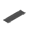Photo Hauraton FASERFIX KS 100 Ductile iron grating, SW 100/14 mm, class F 900, black, 500x149x20 mm (price on request) [Code number: 28061]
