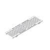 Photo Hauraton FASERFIX KS 100 Ductile iron grating, SW 100/6 mm, class C 250, galvanised, 500x149x20 mm (price on request) [Code number: 29868]