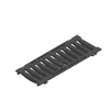 Photo Hauraton FASERFIX KS 150 Ductile iron grating, SW 18 mm, class D400, black, 500x199x20 mm (price on request) [Code number: 11463 (H)]