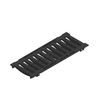 Photo Hauraton FASERFIX KS 150 Ductile iron grating, SW 18, KTL-coated, class D400, 500x199x20 mm (price on request) [Code number: 11563]