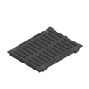 Photo Hauraton FASERFIX SUPER 300 Ductile iron grating, SW 2 x136/18 mm, black, class D 400, 500x377x40 mm (price on request) [Code number: 4563]