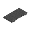 Photo Hauraton FASERFIX KS 200 Ductile iron solid cover, black, 500x279x40 mm (price on request) [Code number: 32073]