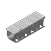 Photo Hauraton RECYFIX PRO 100 Combi article, type 01, with mesh grating, galvanised, MW 30/10, class B 125, stainless steel, 500x160x150 mm (price on request) [Code number: 47158]