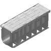 Photo Hauraton RECYFIX PRO 100 Combi article, type 01005, with longitudinal ductile iron grating, galvanised, class D 400, 1000x160x200 mm (price on request) [Code number: 48644]