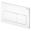 Photo VIEGA Prevista WC flush plate Visign for Life 5 for concealed cisterns, plastic, alpine white [Code number: 773731]