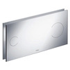 Photo VIEGA Flush plate sensitive Visign for More100, chrome-​plated, for exhibition stands [Code number: 599881]