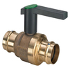 Photo VIEGA Easytop Labs Free Ball valve, 16 bar, 110°С, bronze, d 15(18) [Code number: 575311]