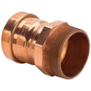 Photo VIEGA Profipress Adapter, copper, male thread, d 108,0, R 4" [Code number: 534158]