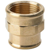 Photo VIEGA Gunmetal fittings Reducing coupling, bronze, Rp1 1 1/2", Rp2 3/4" [Code number: 271879]