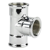 Photo VIEGA Gunmetal fittings T-​piece, chrome-​plated, Rp 1" [Code number: 130190]