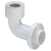 Photo VIEGA Drain elbow 90° for urinals, plastic, 125 мм, d 50, d1 50 [Code number: 132644]