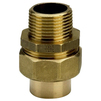 Photo VIEGA Soldered fittings Adapter union, conical sealing, bronze, H - solder connection, d 22, R 1" [Code number: 115098]