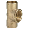 Photo VIEGA Soldered fittings T-​piece, bronze, female thread, d 35, Rp 1 1/4" [Code number: 136734]