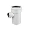 Photo Ostendorf Skolan Safe T-piece 87° SKEA-НТ with outlet to the internal sewerage, d - 100, d1 - 50 [Code number: 335440]