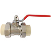 Photo Wavin Ekoplastik Metal ball valve with plas. sockets, d 20 [Code number: SVEKKS020X]