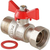 Photo VALTEC Ball valve with union nut, d - 1/2 "female-male [Code number: VT.260.N.0404]