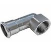 Photo IBP B-Press Inox Elbow 90°, female thread, stainless steel 304, d - 15, d1 - 1/2" [Code number: PS24090G0150400]