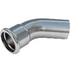 Photo IBP B-Press Inox Elbow 45° with plain end, stainless steel 304, d - 15 [Code number: PS240400150000]
