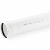 Photo REHAU RAUPIANO PLUS sewage pipe, length 0,5 m, price for 1 pc, d - 40 [Code number: 11230241222 / 123 024 222]