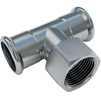 Photo IBP B-Press Inox Tee, stainless steel 304, d - 108, d1 - 3/4"F, d2 - 108 [Code number: PS24TG108006108]